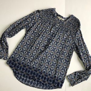 FINAL MARKDOWN Intricate Patterned Top Size L